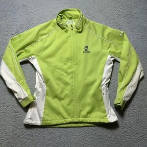 Under Armour Golf Jacket Womens M Green Full Zip Performance Lightweight Foxhill